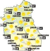 Prognoza pogody dla Lubelszczyzny na piątek 21 czerwca