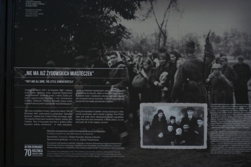 Majdanek: Wystawa w 70. rocznicę zagłady Żydów w Generalnym Gubernatorstwie