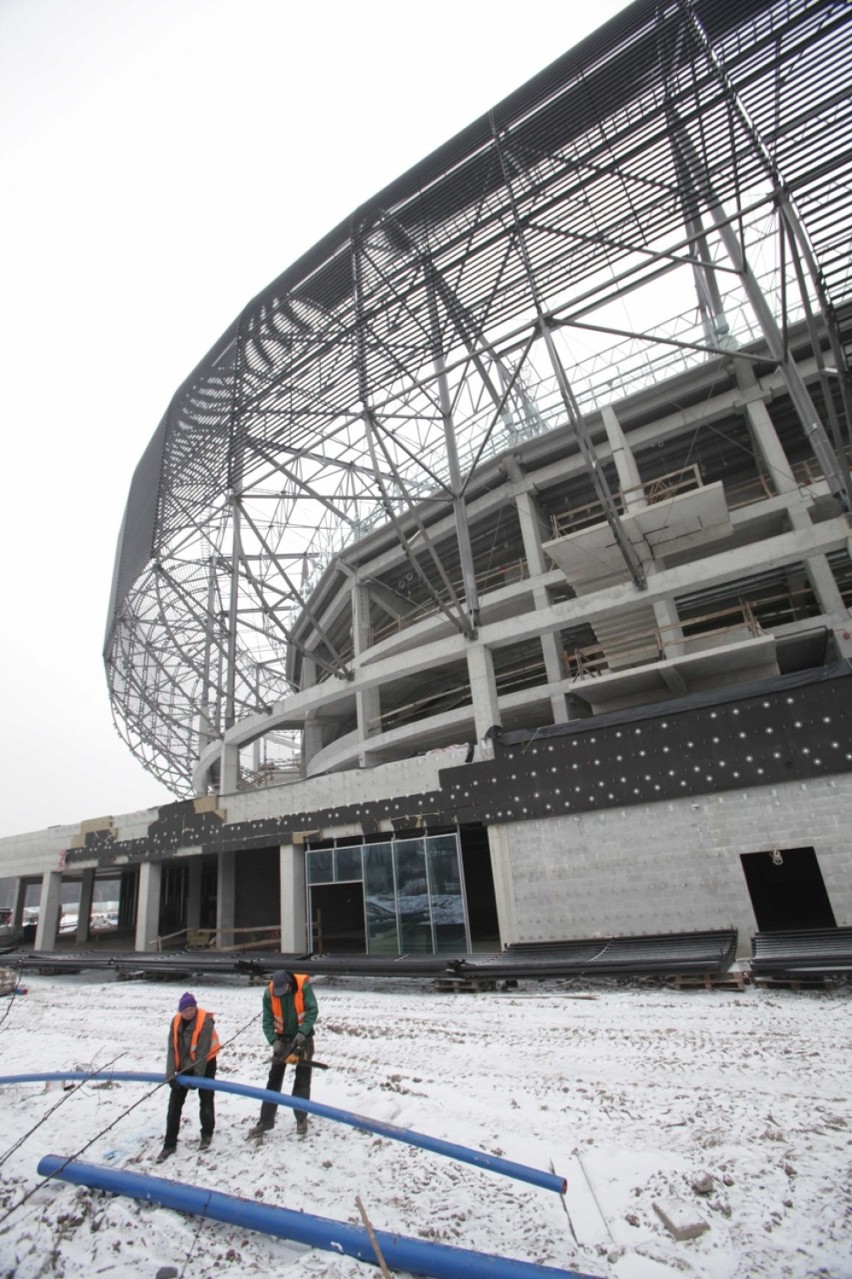 Budowa stadionu w Zabrzu