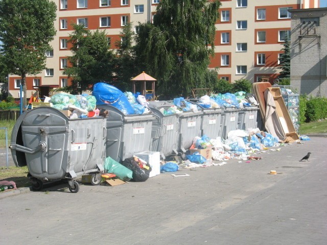Śmieci w Łęczycy to wciąż problem. Firmy nie nadążają z...