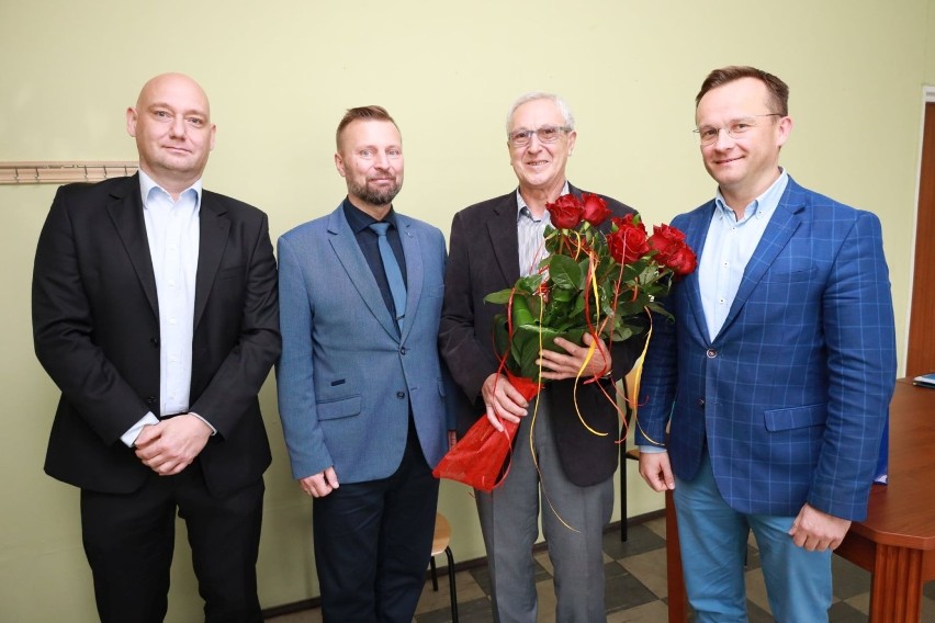 Od lewej: Robert Krzych, Remigiusz Lorenz, Adam Koziński,...