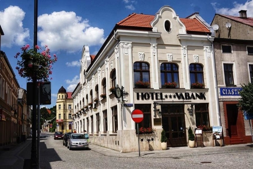 Golub-Dobrzyń - kamienica, w której mieści się Hotel Vabank....