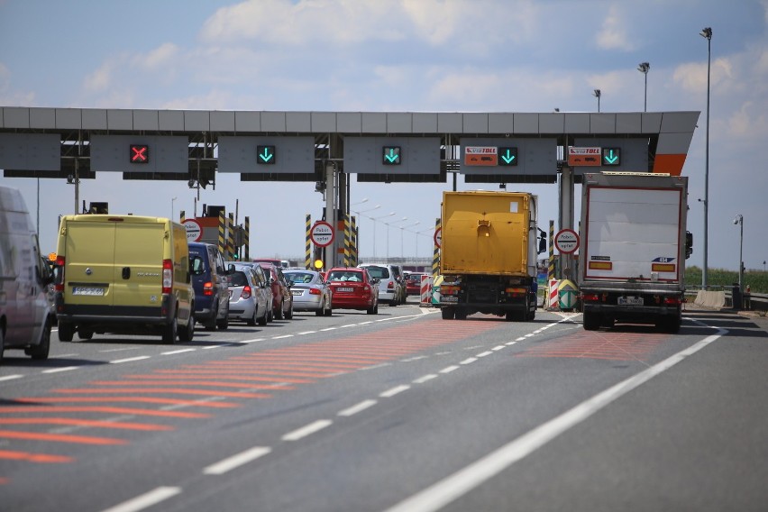 Pierwszy dzień bramek Viatoll na autostradzie A4