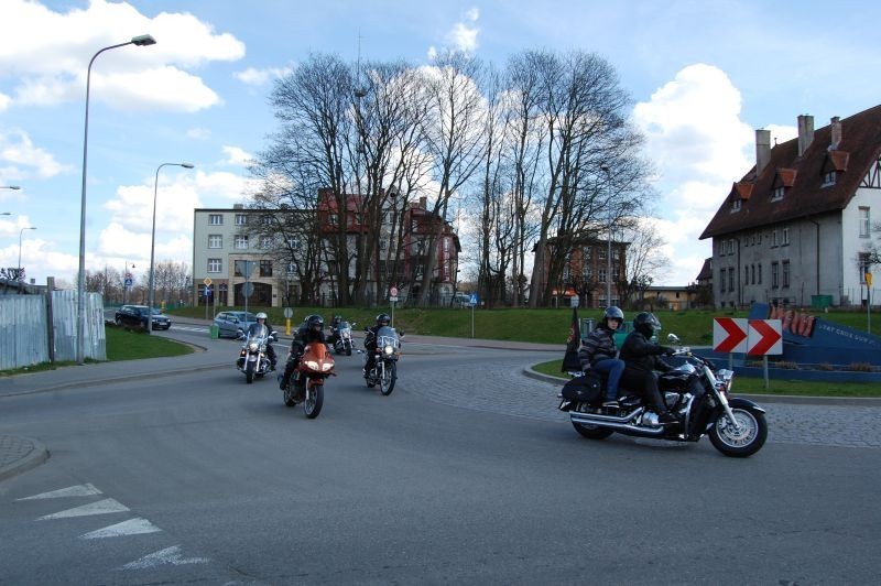 Motocykliści Motoserce 2012 w Kartuzach