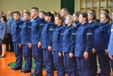Nowi funkcjonariusze jednostek policji w Łódzkiem złożyli ślubowanie [ZDJĘCIA]