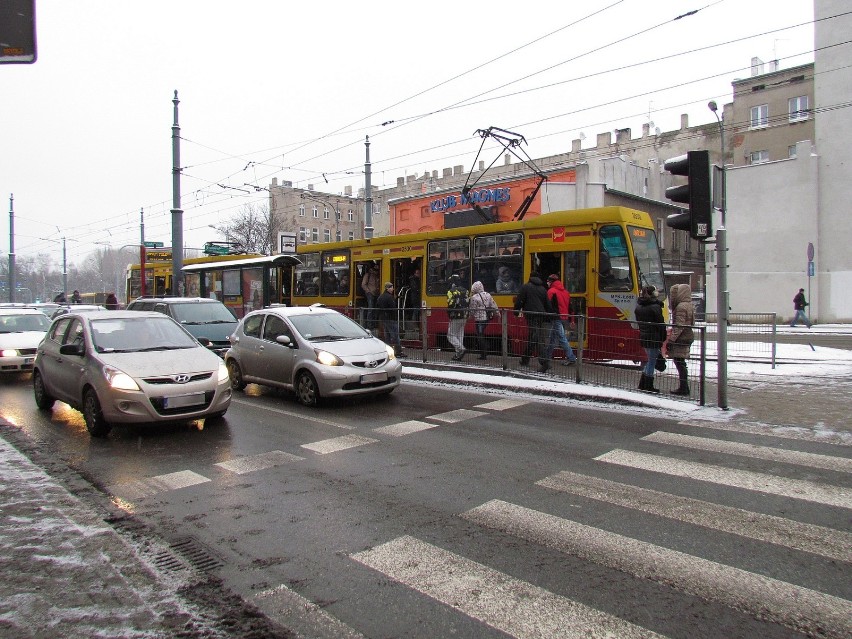 Łódź znów zasypana śniegiem