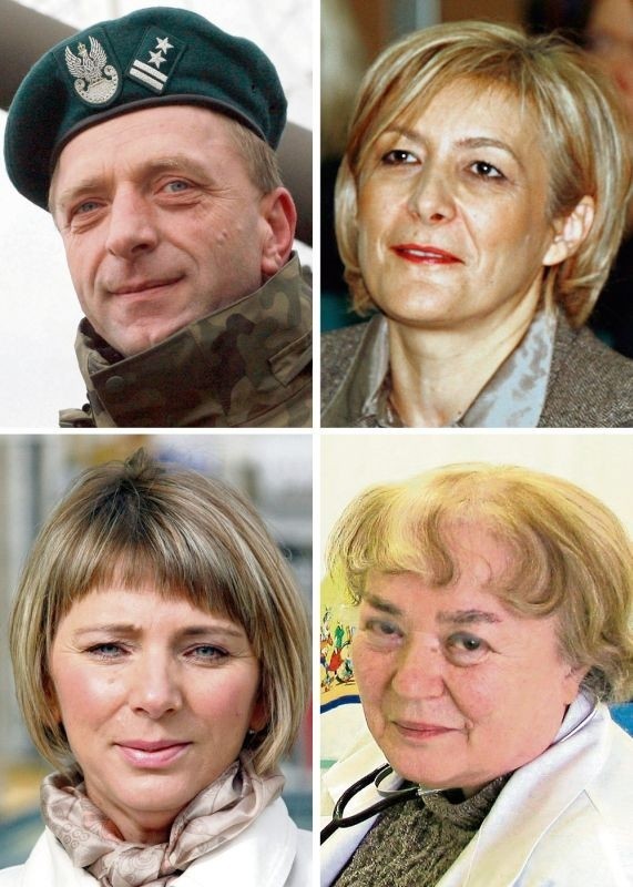 Kolejno: M. Baraniak, E. Drozd, D. Gross, J. Marcinów