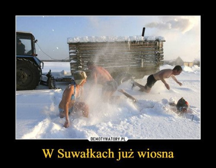 Najlepsze "zimowe" memy o Suwałkach. Zobaczcie jak się z nas śmieją (galeria)