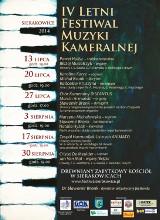 Festiwal Muzyki Kameralnej Sierakowice 2014 od 13 lipca. Kto wystąpi? [PROGRAM]