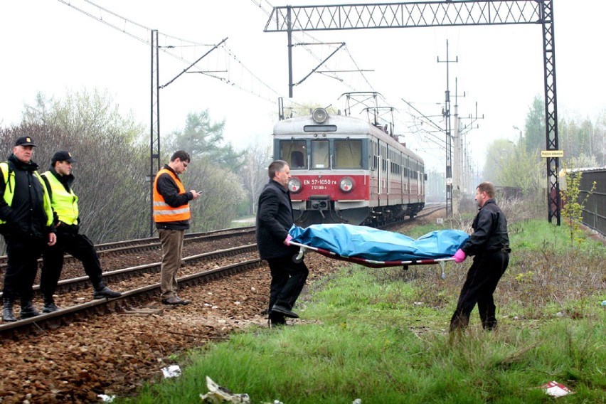 54-letni mężczyzna zginął potrącony przez pociąg