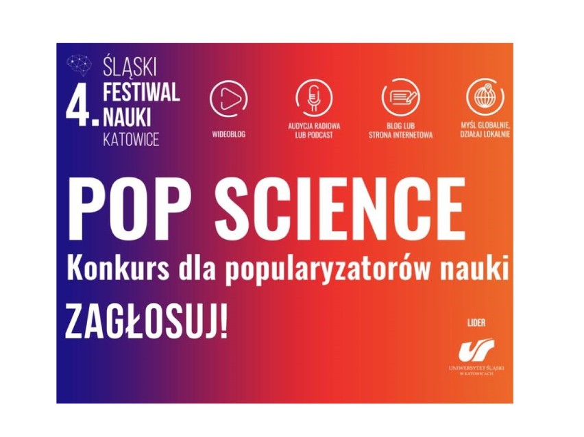 Zagłosuj na najlepszych popularyzatorów nauki w konkursie POP Science