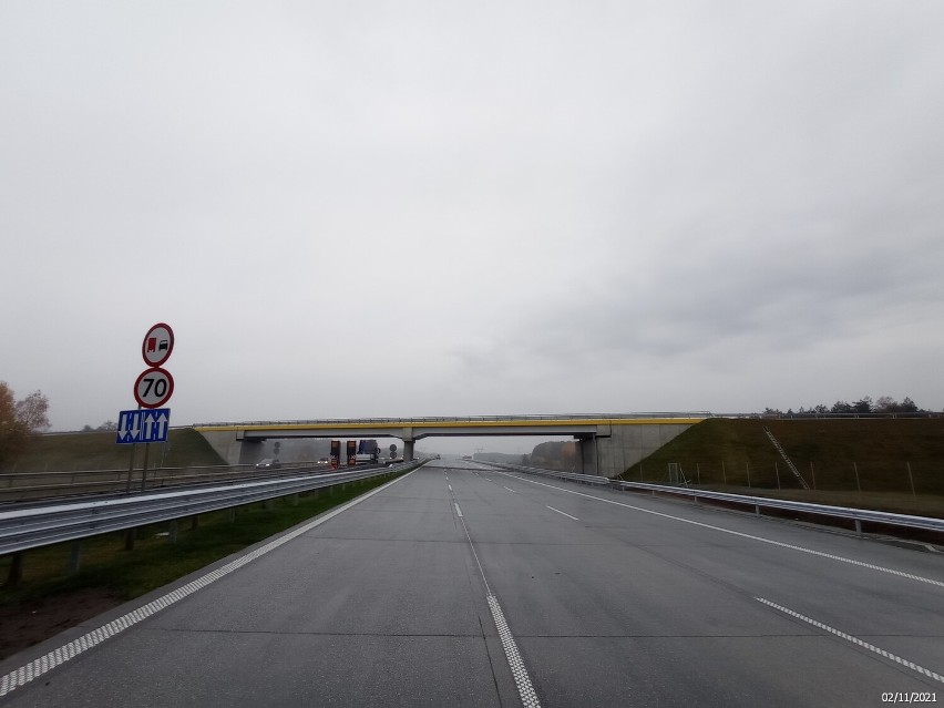 Autostradą A1 z Radomska do Częstochowy już trzema pasami. Ograniczenie do 100 km/h ZDJĘCIA