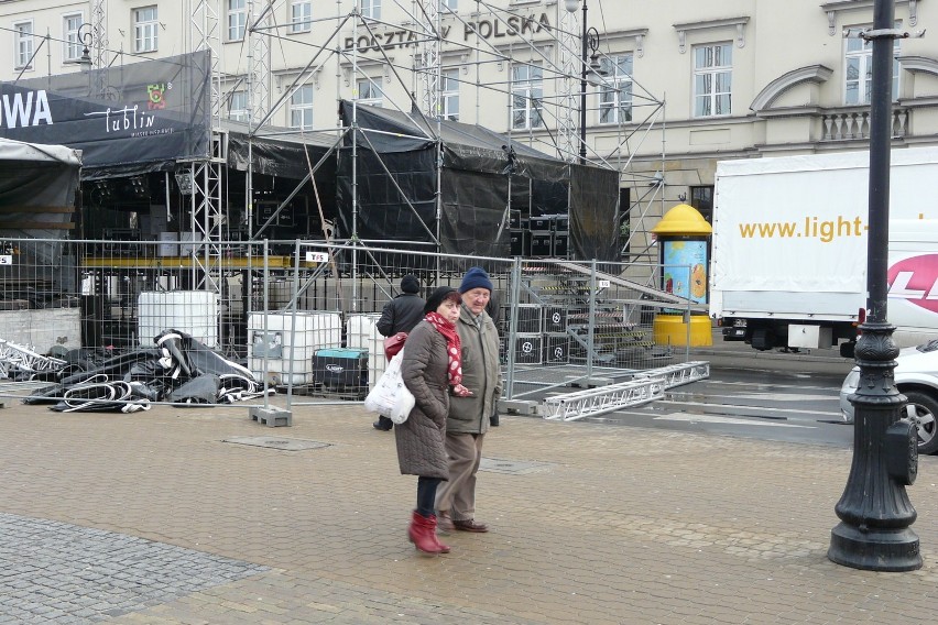 Sylwester w Lublinie: Trwają przygotowania