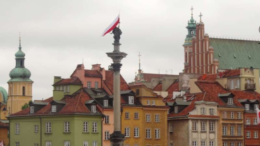 Święto flagi w Warszawie