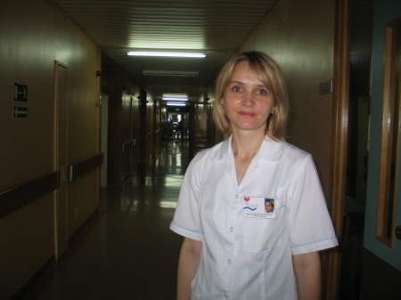 Beata Wieczorek-Wójcik jest pielęgniarką naczelną od kwietnia br., wcześniej pracowała w szpitalu jako pielęgniarka epidemiologiczna. FOT. IWONA ROGACKA