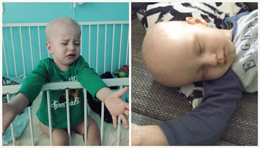 Jastrzębie-Zdrój: 2-letni Szymonek ma raka mózgu. Rodzice...