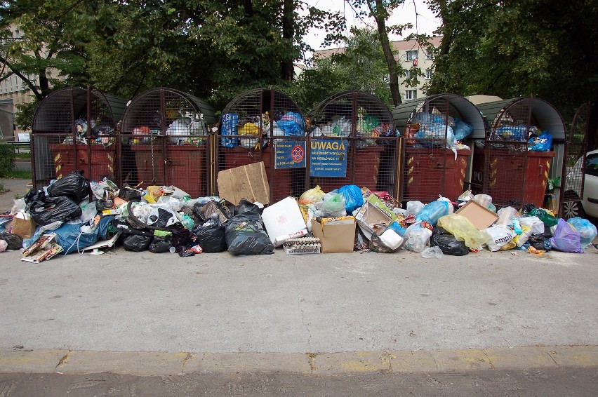 Nasz fotoreporter przy ul. Na Kozłówce 16 natknął się na...