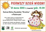 W dniu 21 marca o godz. 10.00 w Centrum Kultury Kaszubskiej &quot;Strzelnica&quot; odbędą się wars