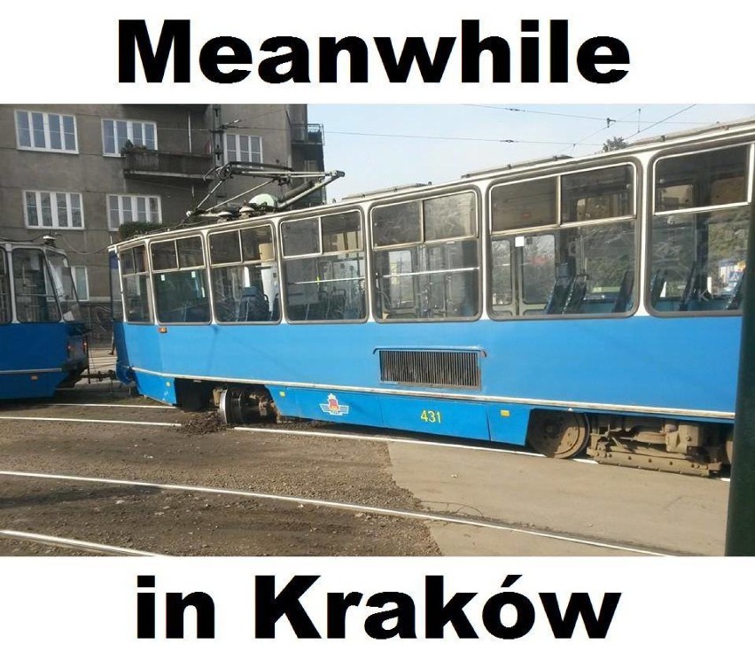 "Jedzie mój kochany, tramwaj klimatyzowany" czyli memy o MPK Kraków [ZDJĘCIA]