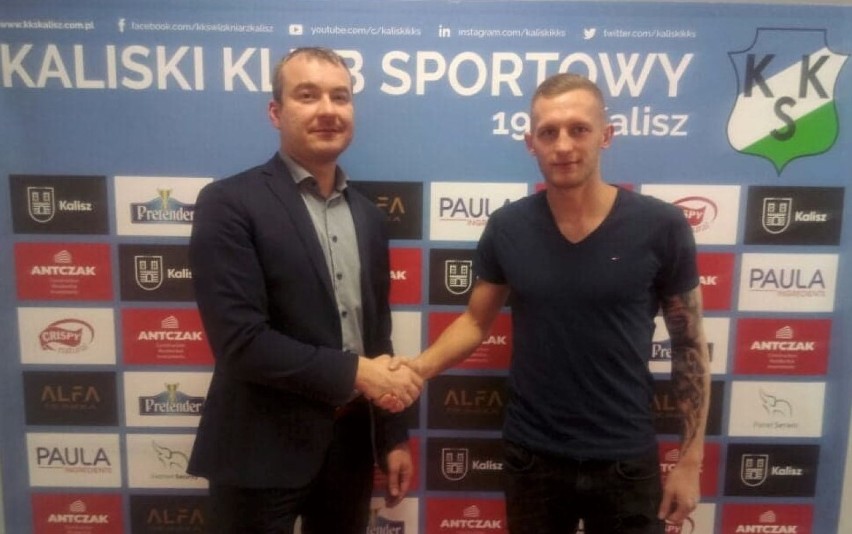Kamil Sabiłło podpisał z KKS-em 1,5-roczny kontrakt