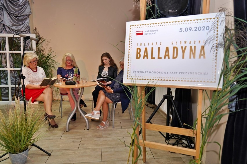  Centrum Kultury Sportu i Turystyki w Debrznie aktorsko zaprezentowało "Balladynę" w Narodowym Czytaniu 