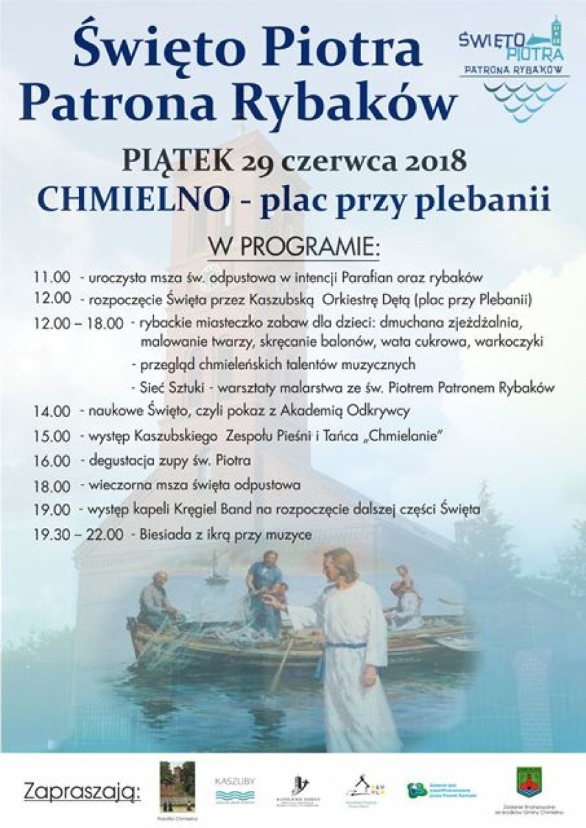 Święto Piotra Patrona Rybaków w Chmielnie 29.06.2016