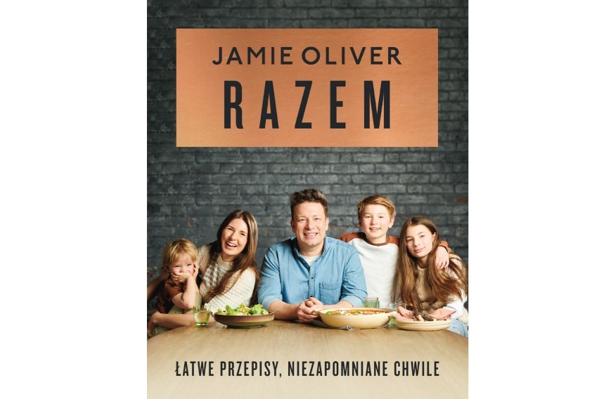 Okładka książki Jamiego Olivera „Razem” w przekładzie Moniki...