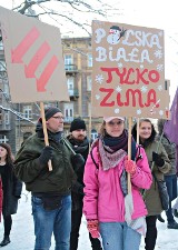 Marsz Antyfaszystowski w Krakowie [ZDJĘCIA]                        
