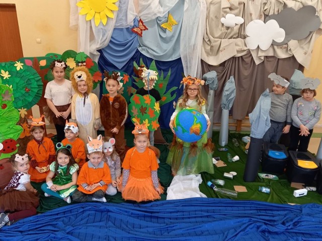 Ekologiczne zajęcia i konkurs dla przedszkolaków w Szkole Podstawowej w Szynkielowie