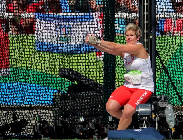 Anita Włodarczyk na Igrzyskach Olimpijskich w Rio de Janeiro 2016.