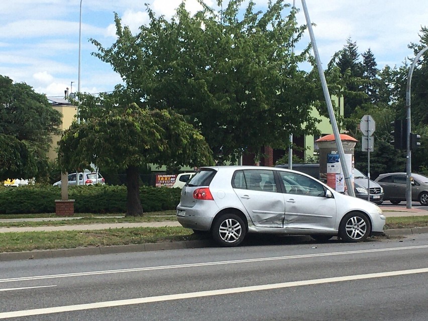 Wypadek na ulicy Poznańskiej