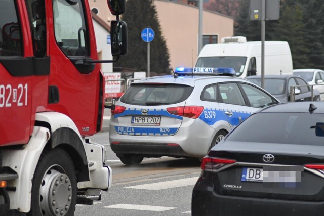 Wypadek na ulicy Wrocławskiej w Wałbrzychu. Są utrudnienia w ruchu, uważajcie