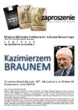 Tarnów: spotkanie z Kazimierzem Braunem