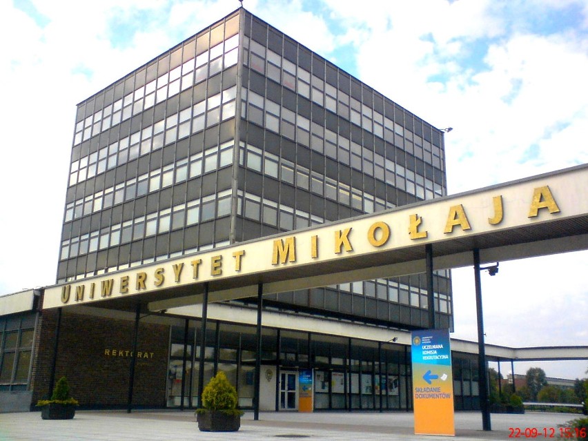 Uniwersytet Mikołaja Kopernika w Toruniu.