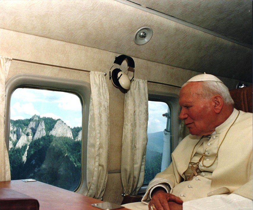 25 lat temu Jan Paweł II odwiedził Zakopane. "Niespodziewanie zostałem nawigatorem jego lotu"