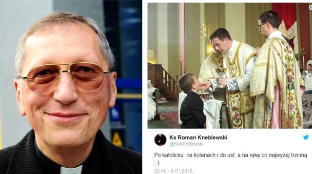 Po wpisie księdza Kneblewskiego w sieci zawrzało.