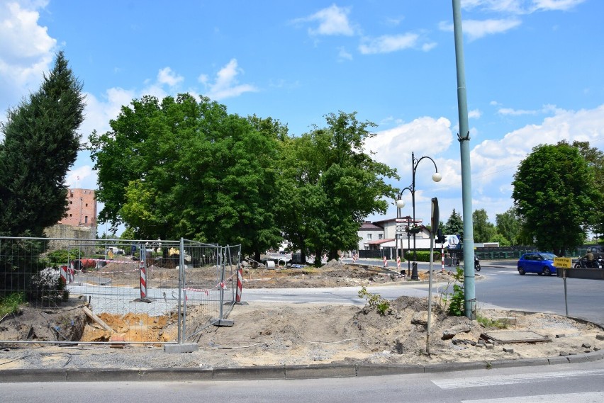 Zamkną skrzyżowanie w centrum Wielunia. Rusza budowa ronda 