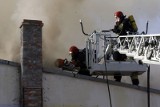 Legnica: Pożar dachu przy ulicy Kilińskiego(ZDJECIA)