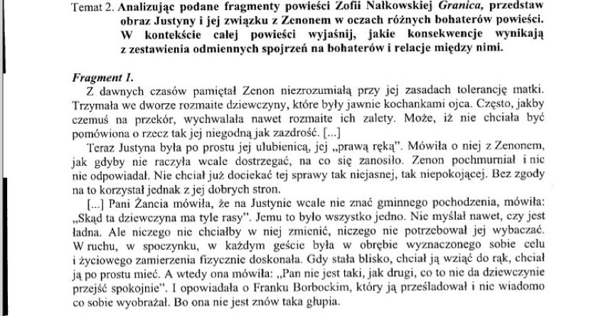 4 maja uczniowie przystąpili do matury z języka polskiego. W...