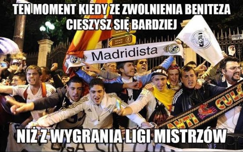 Real Madryt zwolnił trenera, kibice świętują