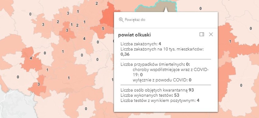 Ponad tysiąc zakażeń COVID-19 w Polsce. W powiatach oświęcimskim, wadowickim, chrzanowskim i olkuskim też są nowe przypadki, ale bez ofiar