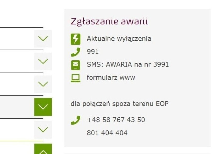 Zerknijcie na slajdy - gdzie nastąpią wyłączenia prądu w...