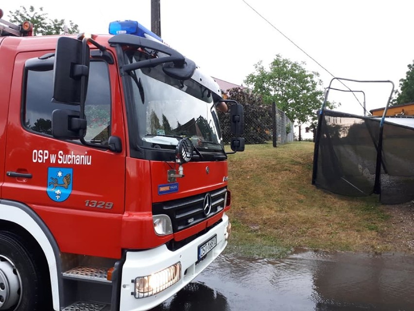 OSP Suchań: Tak działaliśmy w Żukowie ZDJĘCIA