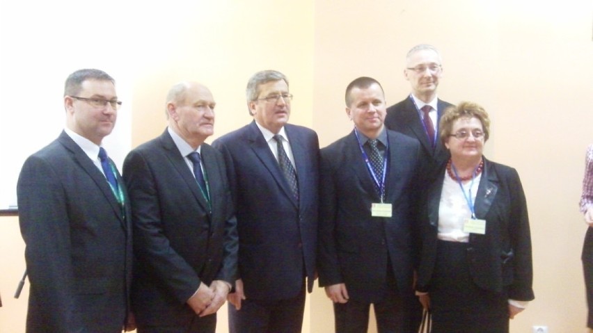Prezydent Komorowski odwiedził Kraśnik w 2012r.