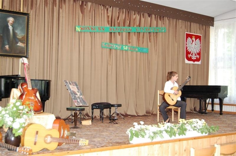 Kartuzy. IV Konkurs Młodego Gitarzysty zgromadził ponad 30 uczniów szkół muzycznych Pomorza