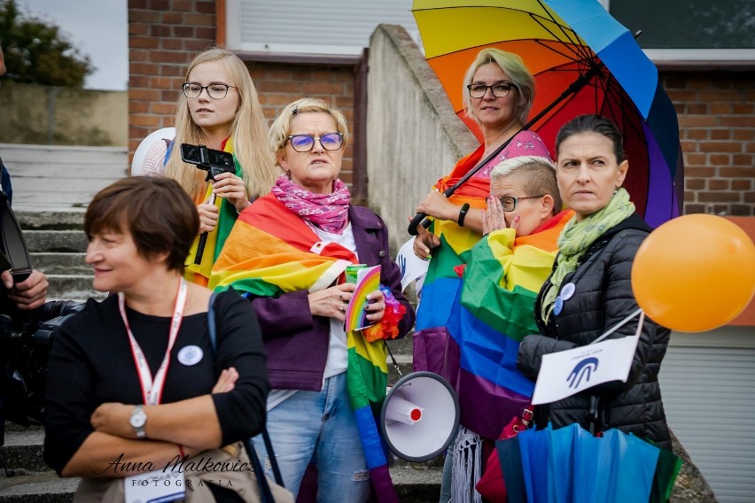 Kaliszanie na marszu równości w Koninie