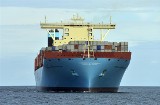 Nawiększy kontenerowiec świata Maersk Mc-Kinney Moller przypłynął do Gdańska [ZDJĘCIA, FILM]