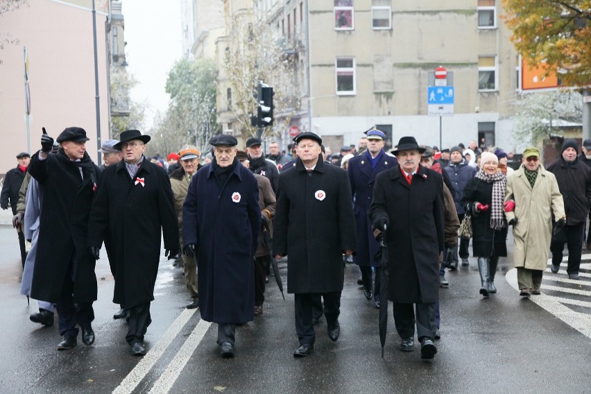 Święto Niepodległości 2016 w Łodzi. Przemarsz Solidarności [ZDJĘCIA]