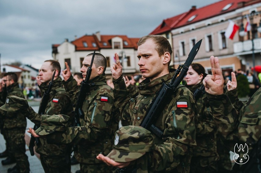 Terytorialsi złożyli przysięgę w Trzebini