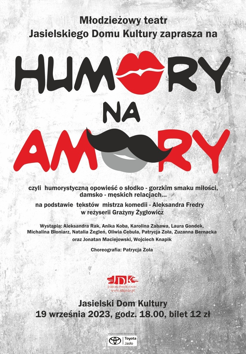 Spektakl „Humory na amory” Teatru Młodzieżowego JDK. Aleksander Fredro nadal inspiruje